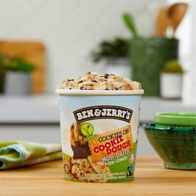 Pint of Nob-Dairy Cookies on Cookie Dough
