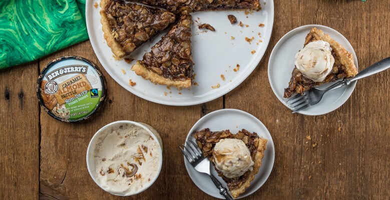 Caramel Almond Tart