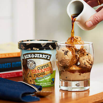 Coffee Caramel Fudge Pour-Over