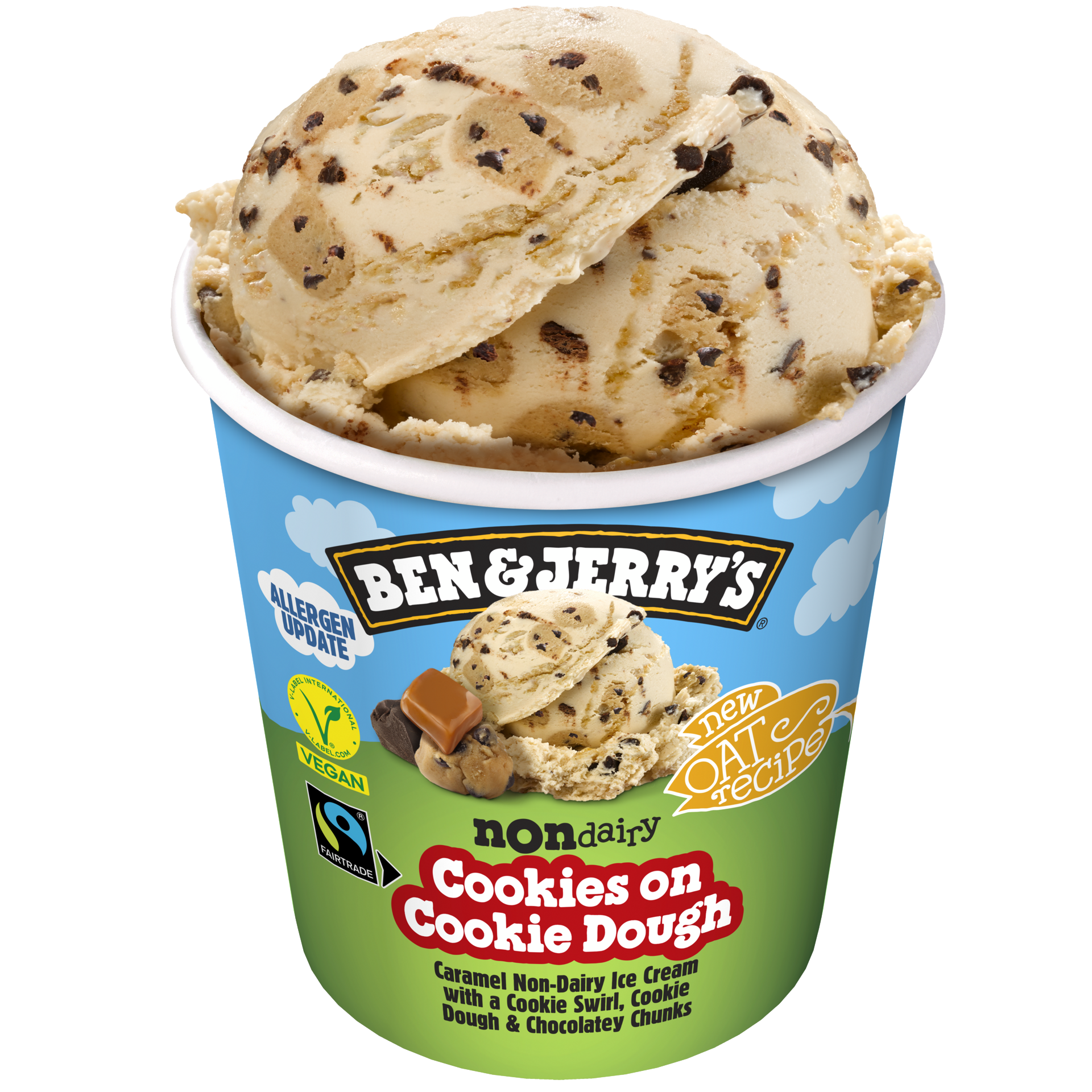 Cookies on Cookie Dough Non-Dairy Oat - Pint