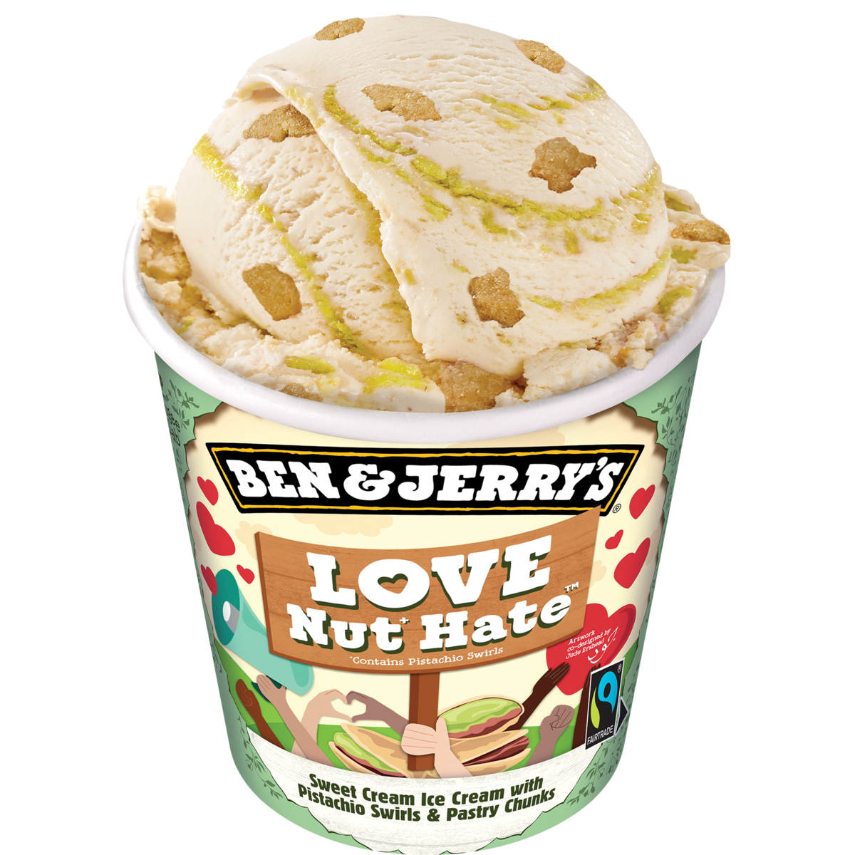 Love Nut Hate pint