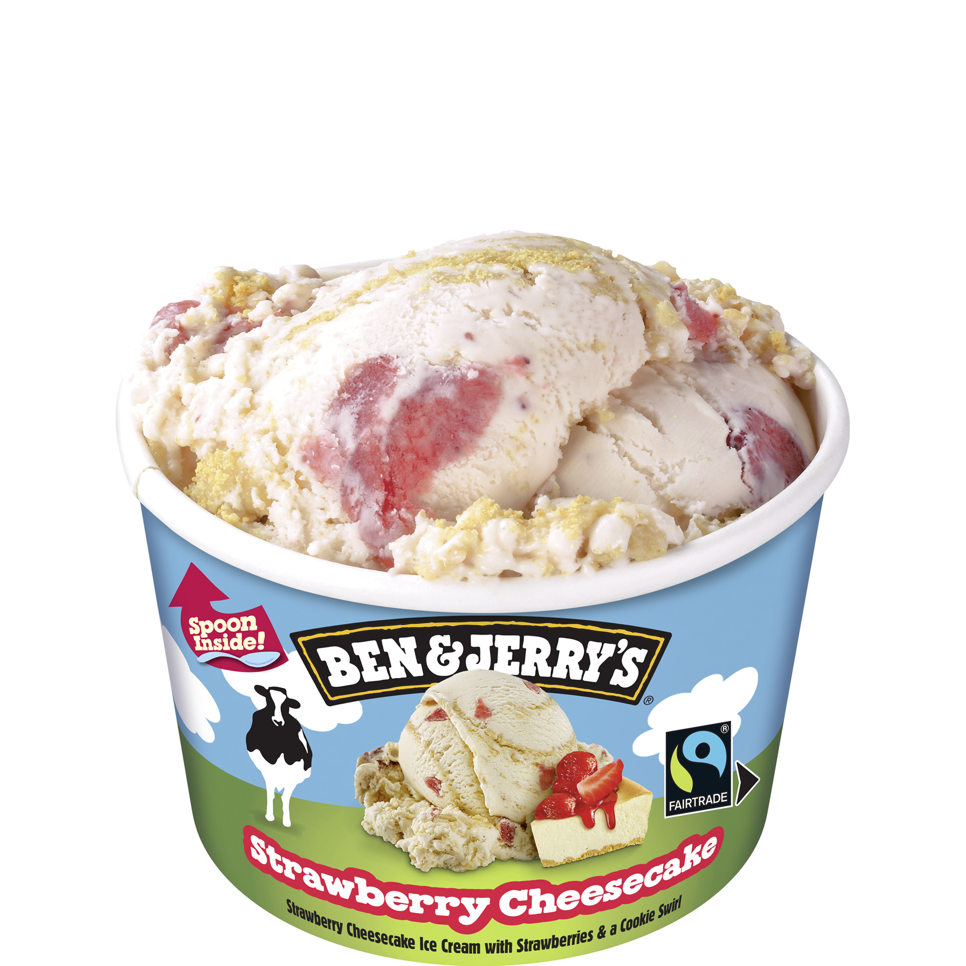 Strawberry Cheesecake Eiscreme Mini